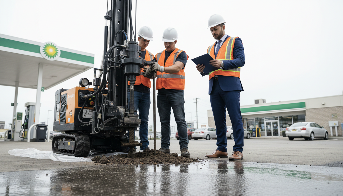 Passivo Ambiental em Postos de Combustível: Investigação e Remediação