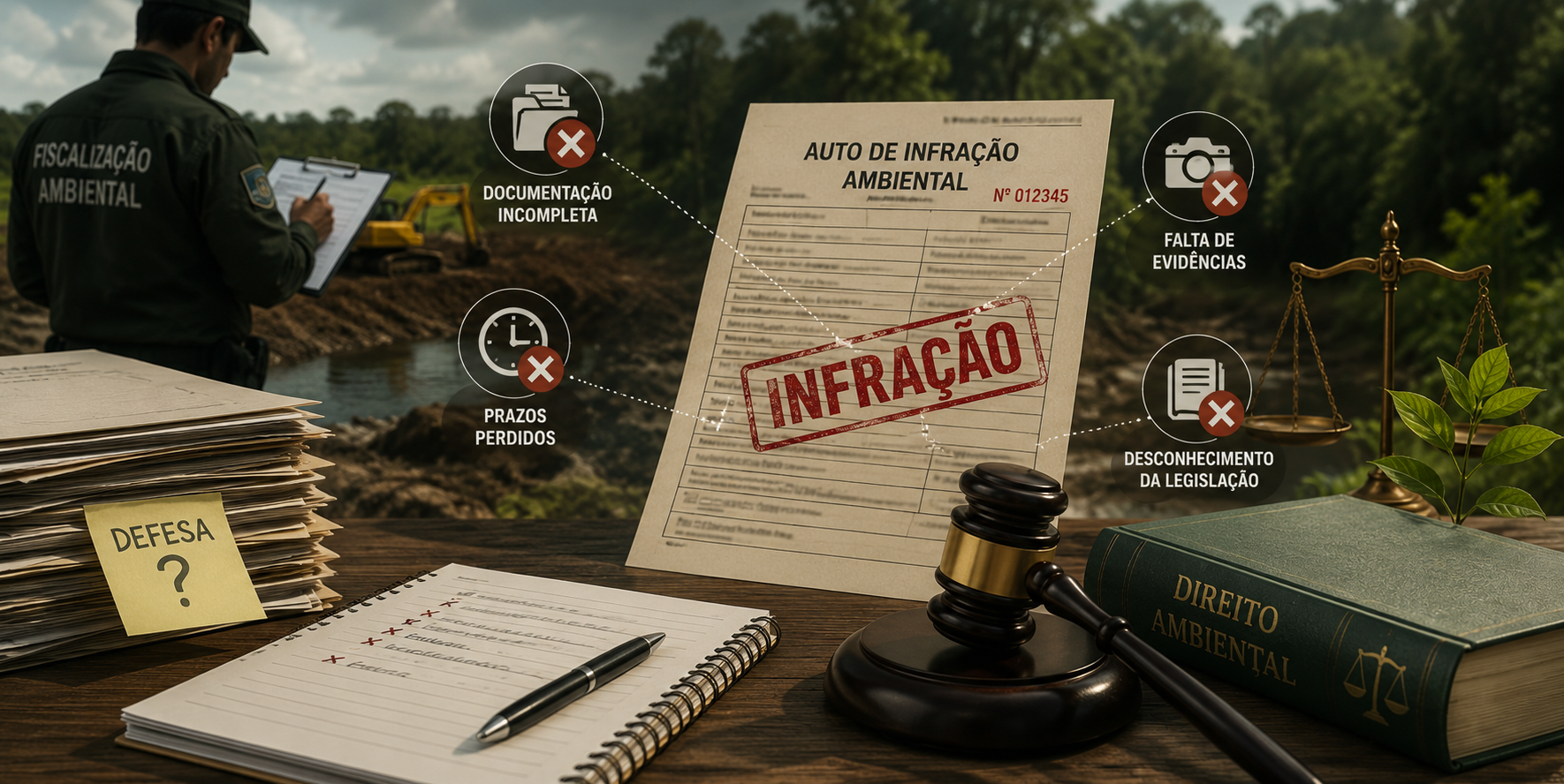 Embargo ambiental: o que é, quais os efeitos práticos e como pedir a liberação